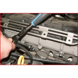 KS TOOLS 3/8", 14mm kvēlsveču kardānatslēga, 150mm