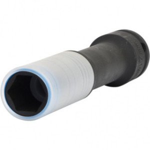 KS TOOLS 1/2" SlimPOWER 17mm alumīnija disku triecienmuciņa, 150mm