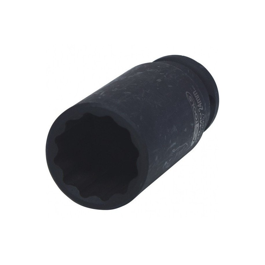 KS TOOLS 1/2" 24mm, 12-kanšu triecienmuciņa, gara