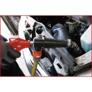 KS TOOLS Dzesēšanas sistēmas pneimatiskā skalošanas pistole