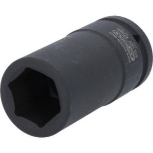KS TOOLS 3/4" 27mm, 6-kanšu triecienmuciņa, gara 90mm