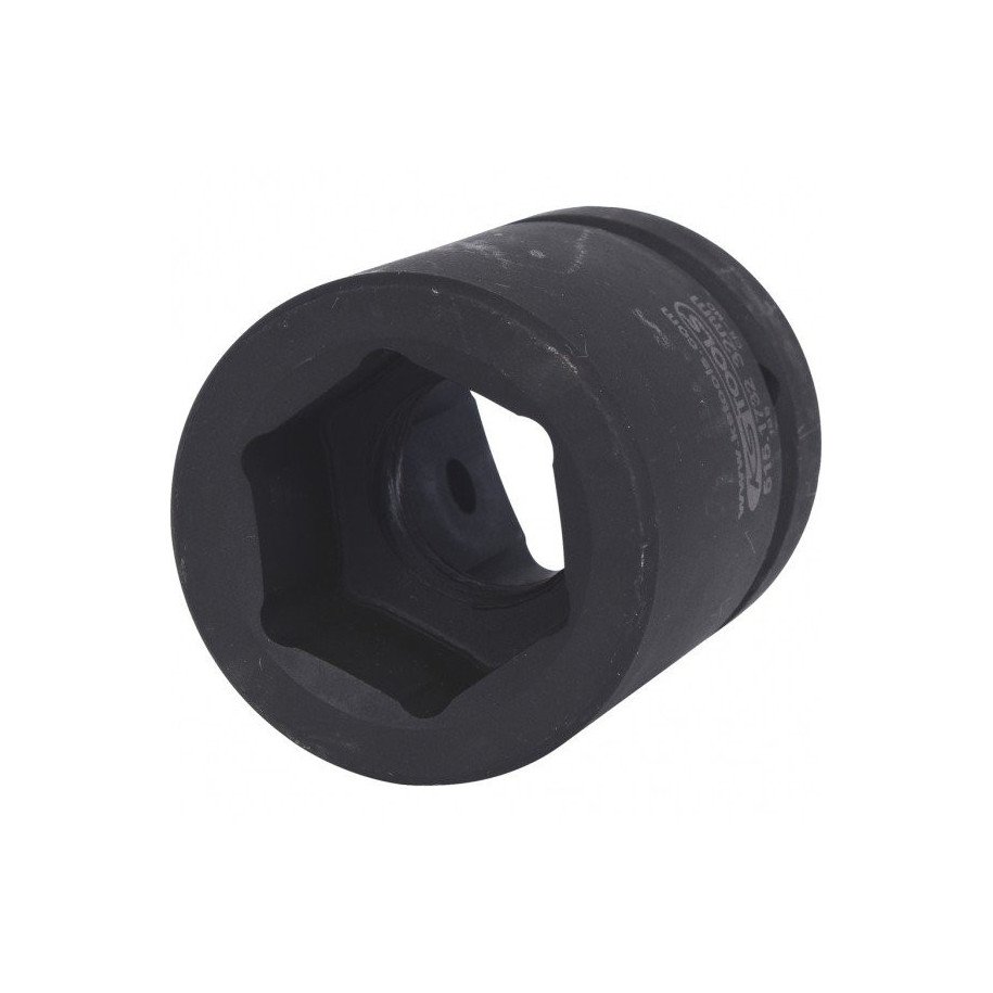 KS TOOLS 1" 32mm, 6-kanšu triecienmuciņa, īsa 61mm