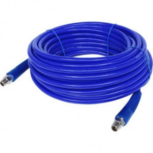 KS TOOLS 1/4", Ø 6x9mm, 20m, PU saspiestā gaisa caurule