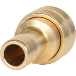 KS TOOLS Ø 13mm pretvārsts, Misiņa pneimo savienojums