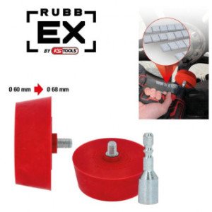 KS TOOLS Tīrīšanas disks alumīnija diskiem, konisks