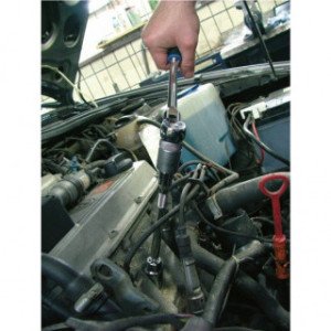 KS TOOLS 3/8", 24 Nm, griezes momenta ierobežotājs aizdedzes svecēm