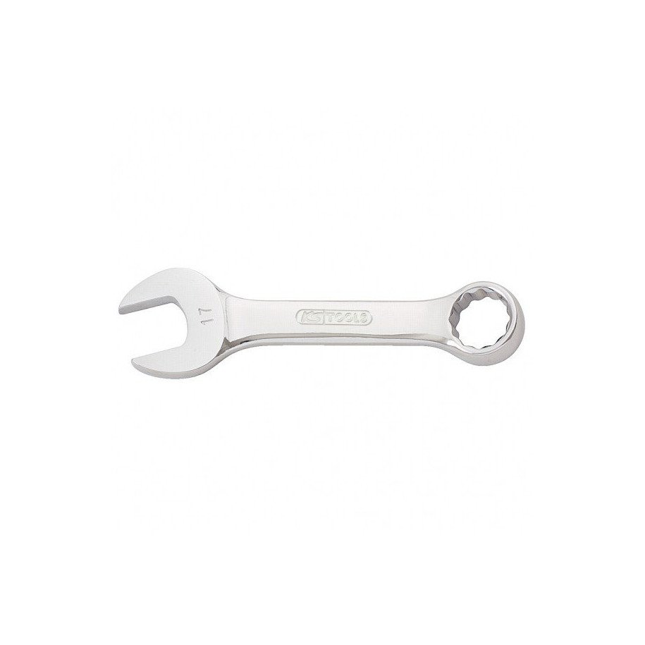 KS TOOLS  16mm, CHROMEplus kombinētā uzgriežņu atslēga, īsa