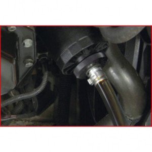 KS TOOLS Eļļas nolaišanas caurule, VAG 1,8 l un 2,0 l benzīna dzinējiem