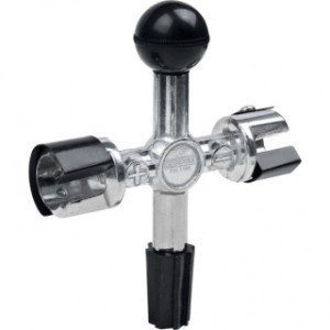 KS TOOLS Akumulatora klemju tīrītājs