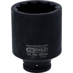 KS TOOLS 46mm Lodbalstu muciņa Renault Master un Opel Movano modeļiem