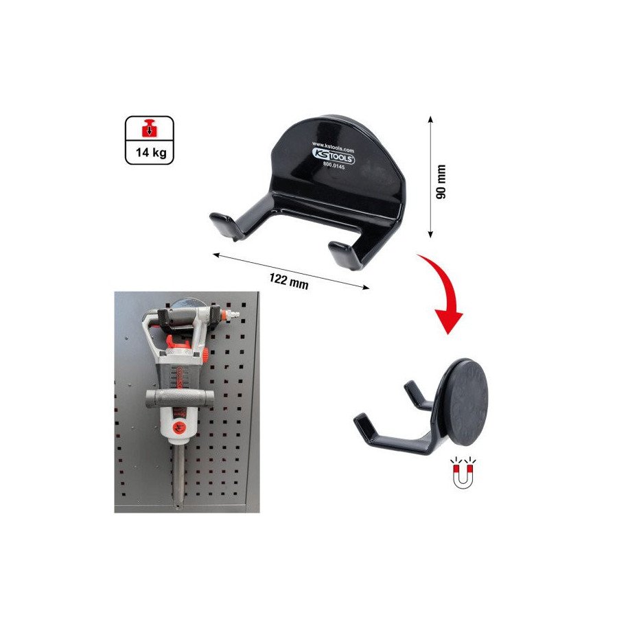 KS TOOLS Turētājs ar magnētu