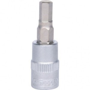 KS TOOLS 1/4", 5mm muciņa ar uzgali, iekšējais seškantis