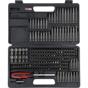 KS TOOLS 1/4" uzgaļu un muciņu komplekts, 208gab.