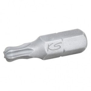 KS TOOLS 1/4" uzgalis Torx T25, 25mm, ar lodveida galvu