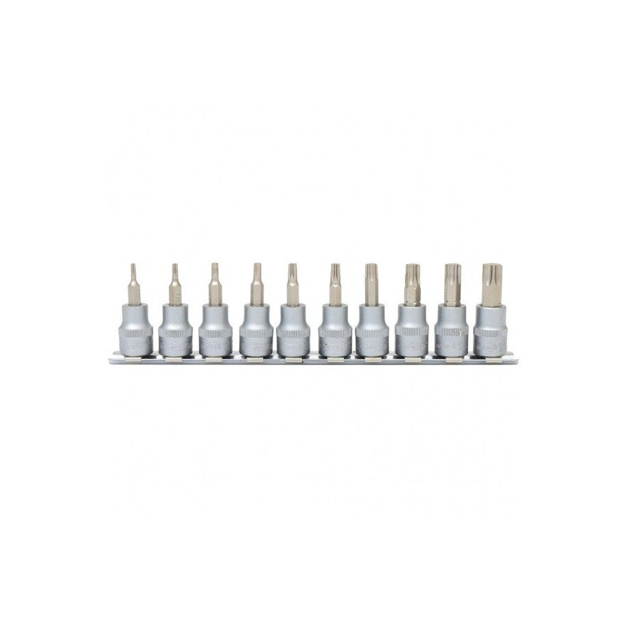 KS TOOLS 3/8" muciņu ar uzgali Torx T10-T55 komplekts, 10-daļīgs