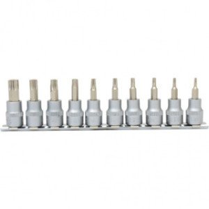 KS TOOLS 3/8" muciņu ar uzgali Torx T10-T55 komplekts, 10-daļīgs