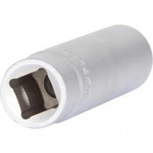 KS TOOLS 3/8" 14mm svečatslēga, ar īpaši plānām sieniņām, 12-kantis