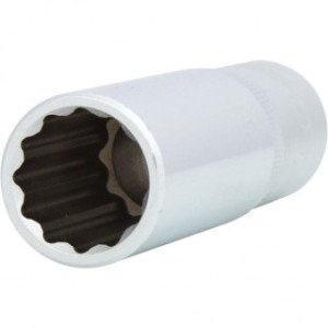 KS TOOLS 1/2" 17mm muciņa, gara, 12-kanšu