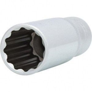 KS TOOLS 1/2" 19mm muciņa, gara, 12-kanšu