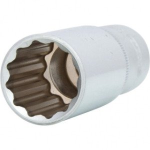 KS TOOLS 1/2" 22mm muciņa, gara, 12-kanšu