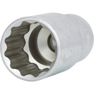 KS TOOLS 1/2" 30mm muciņa, gara, 12-kanšu
