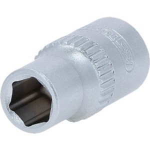 KS TOOLS 1/4", 1/4" muciņa, 6-kanšu