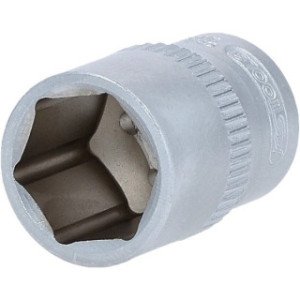 KS TOOLS 1/4", 1/2" muciņa, 6-kanšu