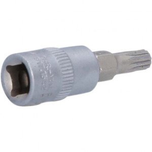 KS TOOLS 1/4" M5 XZN, muciņa ar uzgali