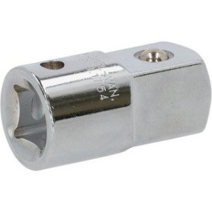 KS TOOLS 1/2" CHROMEplus palielinājuma adapteris, 1/2"F x 1/4"M