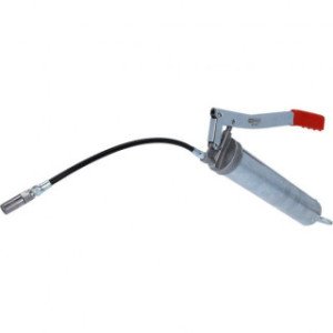 KS TOOLS Smērvielas spiede ar elastīgu caurulīti, 400g