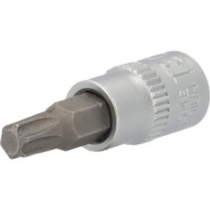 Brilliant Tools 1/4", T30 TORX, muciņa ar uzgali