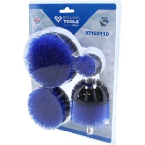 Brilliant Tools  Birstes urbjmašīnām, 4 gab