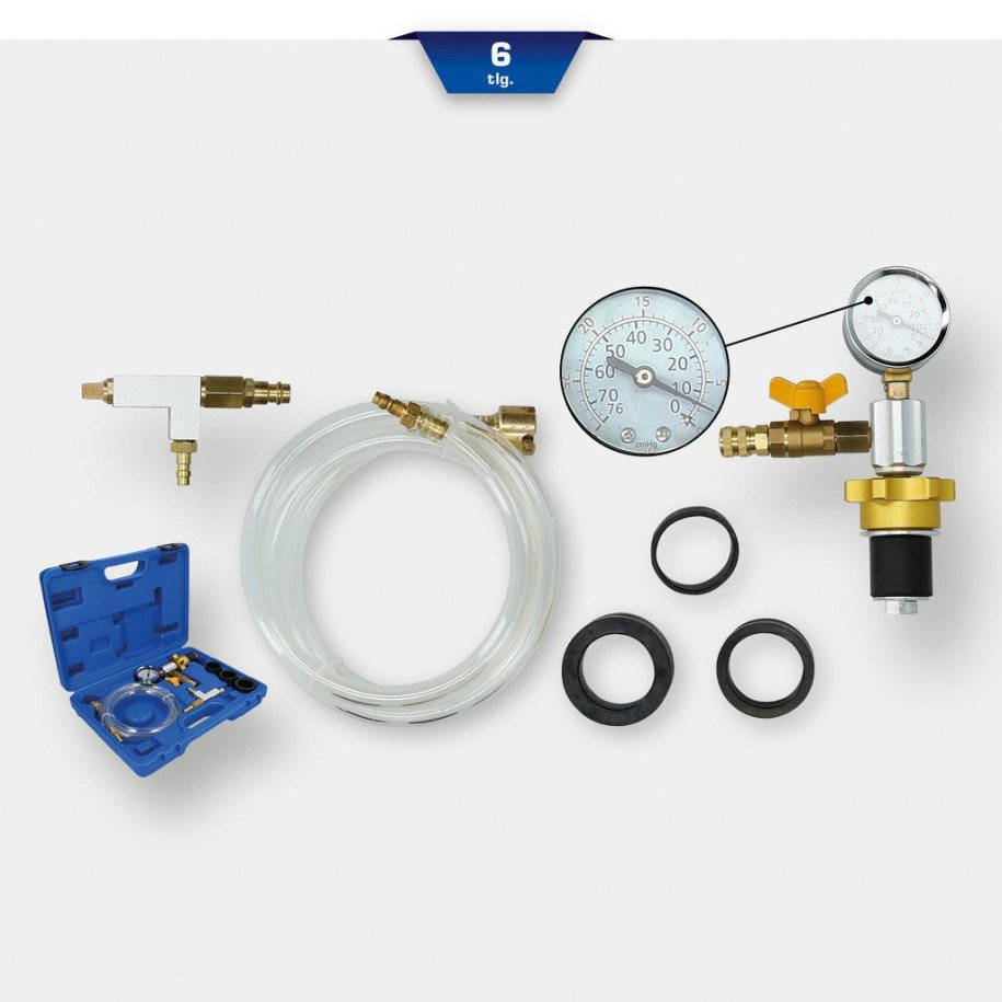 Brilliant Tools Dzesēšanas sistēmas uzpildes un atgaisošanas ierīce, 6 gab