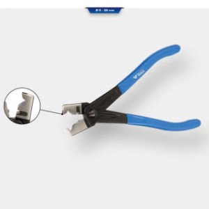 Brilliant Tools Ø 0 - 38 mm Cauruļu savilcēju knaibles, kaltas