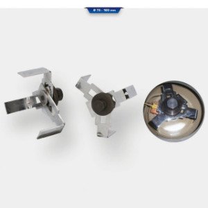 Brilliant Tools Ø 75 - 160 mm Degvielas padeves sistēmas atslēga, 3 virzienu