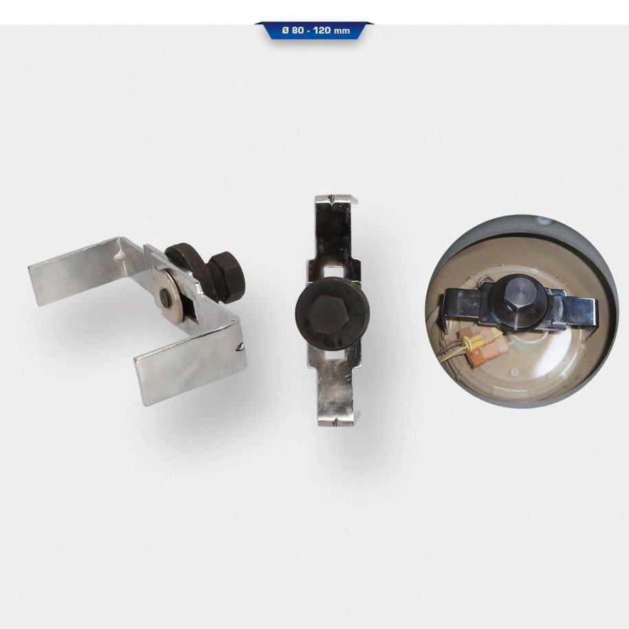 Brilliant Tools Ø 80 - 120 mm Degvielas padeves sistēmas atslēga, 2 virzienu