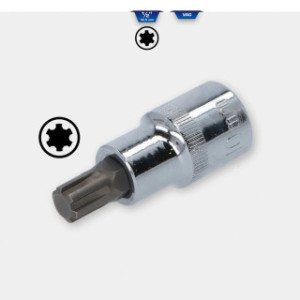 Brilliant Tools 1/2", M10 RIBE uzgalis, VAG Polydrive, garums 54 mm