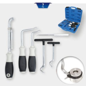 Brilliant Tools Blīvslēgu demontāžas komplekts, 7 gab