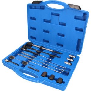 Brilliant Tools Sprauslu ligzdu un kanālu tīrīšanas komplekts, 21 gab