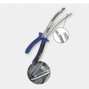 Brilliant Tools Knaibles kvēlsveču kontaktu demontāžai, liektas