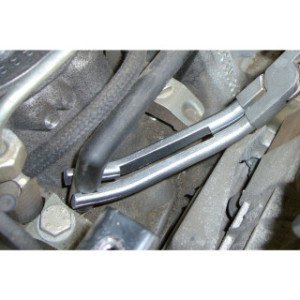 Brilliant Tools Knaibles kvēlsveču kontaktu demontāžai, liektas