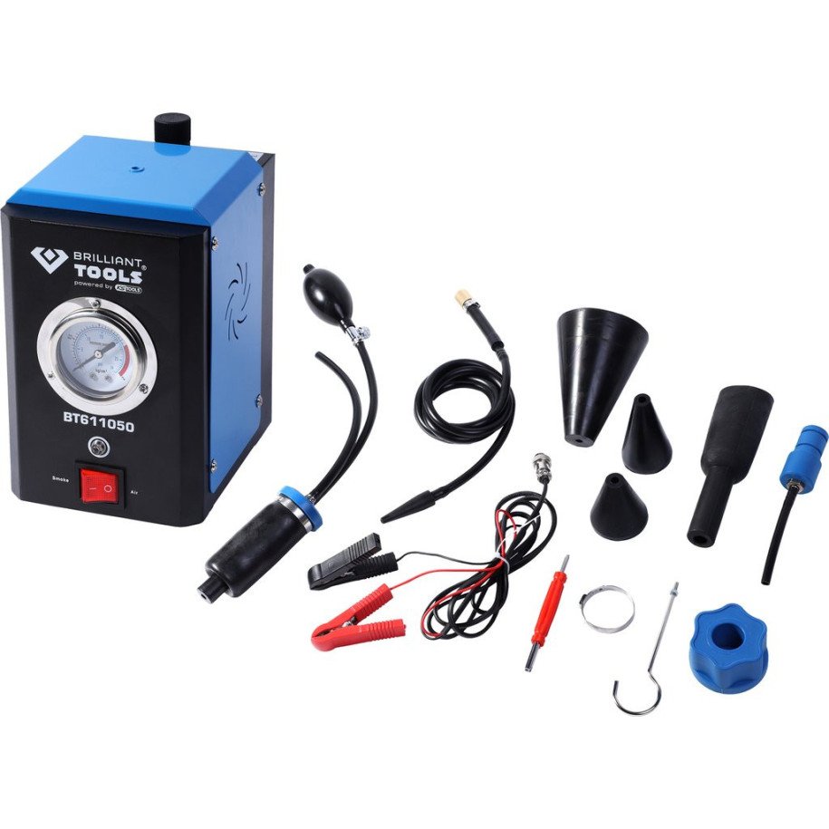 Brilliant Tools Dūmu ģenerators noplūdes defektu meklēšanai, 12 darbarīki