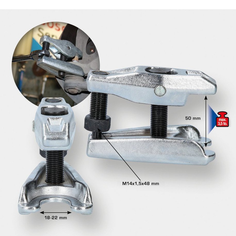 Brilliant Tools Universālais lodveida šarnīru izspiedējs