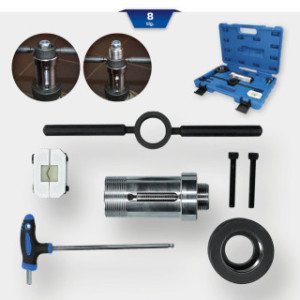 Brilliant Tools Montāžas instrumenti amortizatoriem ar buferatsperēm, 8 gab