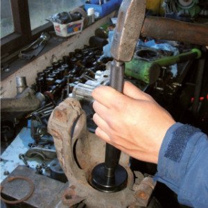 Brilliant Tools Gultņu iedzīšanas komplekts, neilona, 36-daļīgs