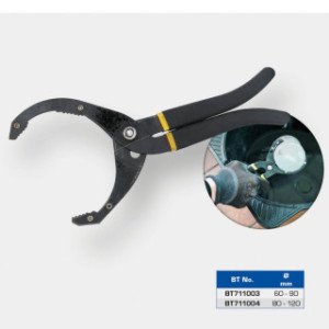 Brilliant Tools 60 - 90 mm, eļļas filtra atslēga