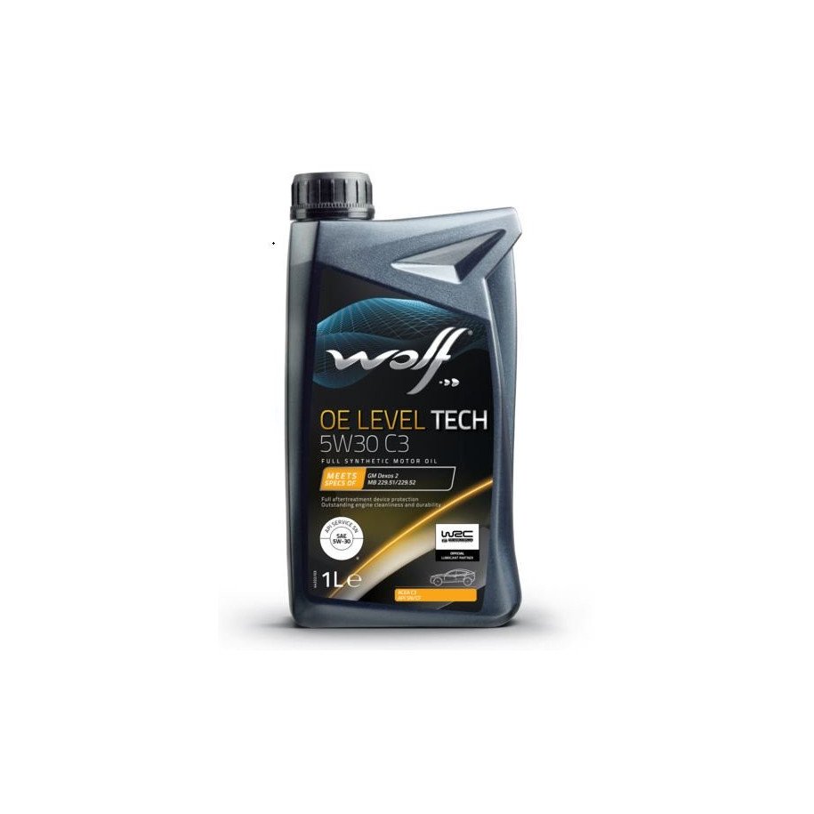 WOLF OE LEVEL TECH 5W30 C3 1L