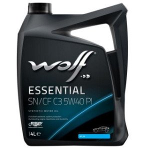 WOLF ESSENTIAL SN/CF C3 5W40 PI 4L