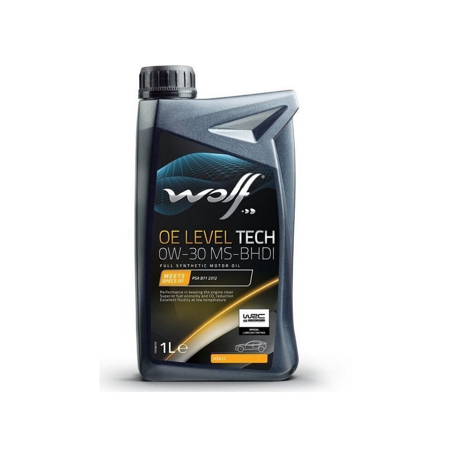 WOLF OE LEVEL TECH 0W30 MS-BHDI 1L