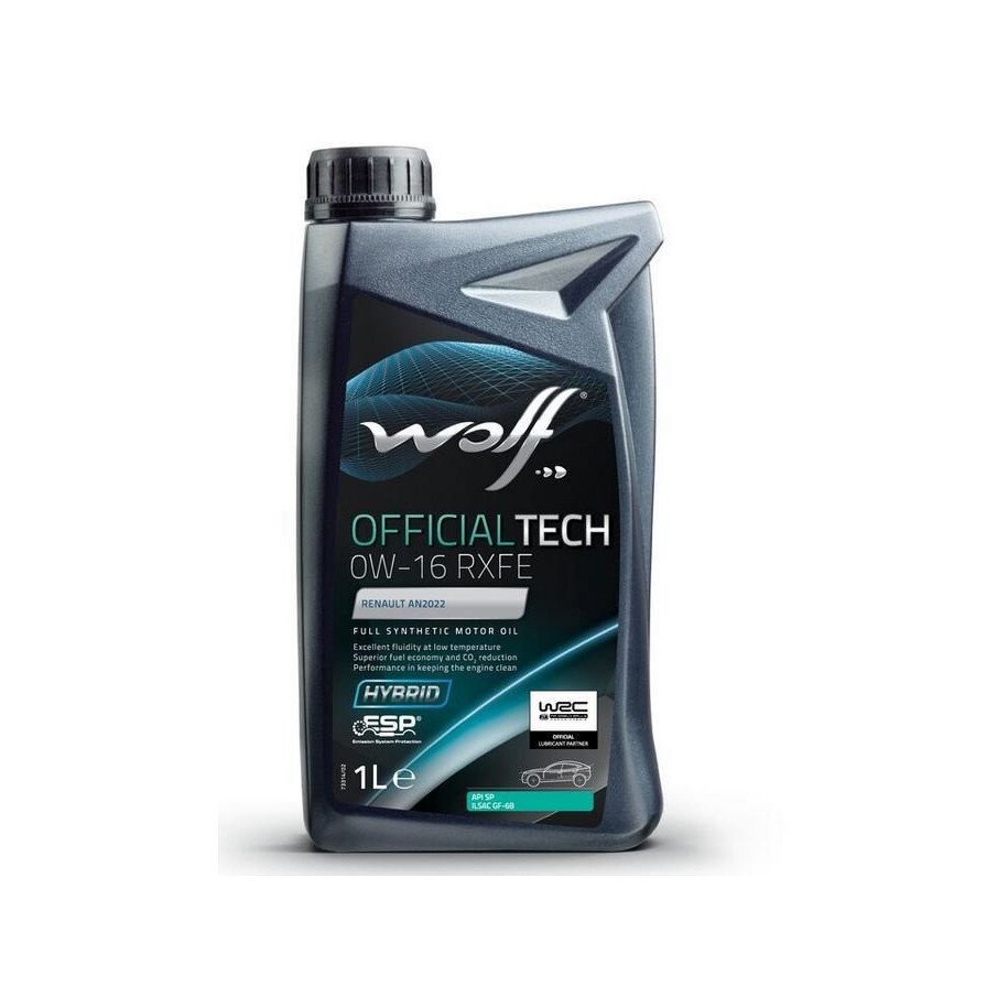 WOLF OFFICIALTECH 0W16 RXFE 1L